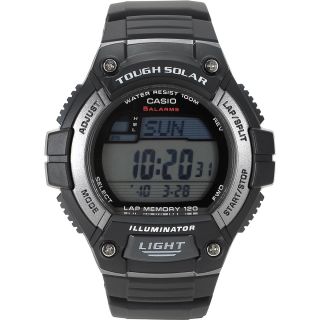 CASIO Mens WS220 1AV Classic Digital Watch, Black/silver