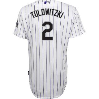 Majestic Athletic Colorado Rockies Troy Tulowitzki Authentic Home Cool Base