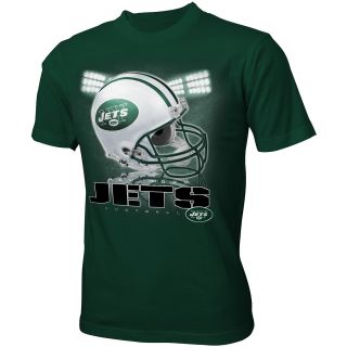 NFL Team Apparel Youth New York Jets Reflection Short Sleeve T Shirt   Size