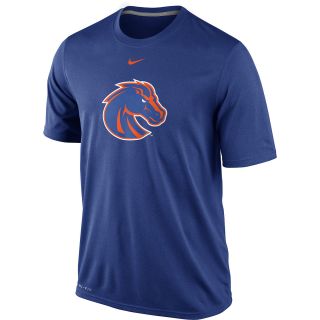 NIKE Mens Boise State Broncos Dri FIT Logo Legend Short Sleeve T Shirt   Size