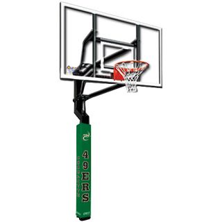 Goalsetter UNC Charlotte 49ers Basketball Pole Pad, Green (PC824CHAR)