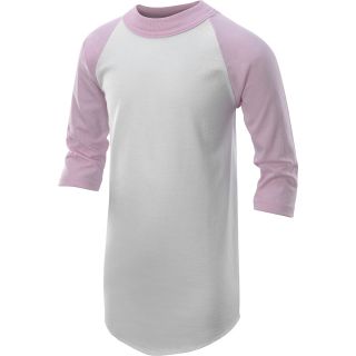 SOFFE Kids Baseball Short Sleeve T Shirt   Size Small, Pink