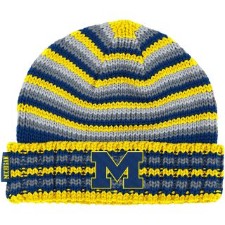 adidas Mens Michigan Wolverines Cuffed Knit Hat, Multi Team