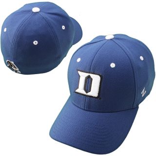 Zephyr Duke Blue Devils ZH Stretch Fit Hat   Dark Royal   Size Large, Duke
