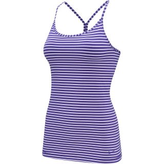 NIKE Womens Stripe Favorites Tank   Size Xl, Electro Purple/violet