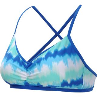N FOR NEXT Womens Peace Reversible Sweetheart Bikini Top   Size 36, Blue