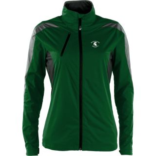 Antigua Michigan State Spartans Womens Full Zip Discover Jacket   Size Small,