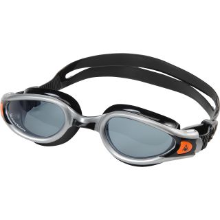 AQUA SPHERE Adult Kaiman EXO Goggles   Size Large, Smoke/silver