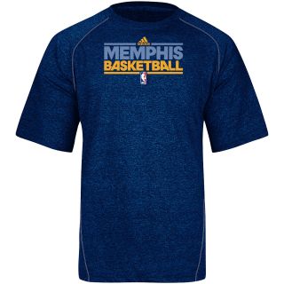 adidas Mens Memphis Grizzlies Nice Shot Too Short Sleeve T Shirt   Size