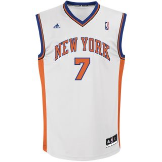 adidas Mens New York Knicks Carmelo Anthony Replica Home Jersey   Size Large,