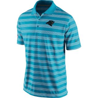 NIKE Mens Carolina Panthers Pre Season Polo Shirt   Size Medium, Tidal