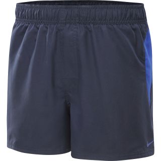 NIKE Mens Racer 4 Volley Shorts   Size Xl, Navy/white