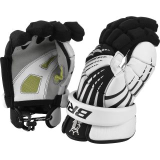 BRINE Mens Prestige 13 inch Lacrosse Gloves   Size 13, Black