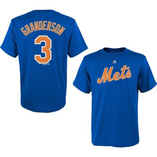 MAJESTIC ATHLETIC Youth New York Mets Curtis Granderson Player Name And Number
