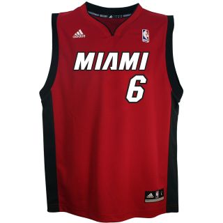 adidas Youth Miami Heat Lebron James Revolution 30 Replica Alternate Jersey  