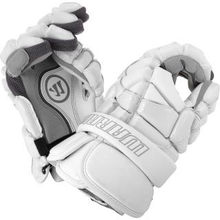 WARRIOR Mens Mac Daddy 4 Lacrosse Gloves   Size 13, White