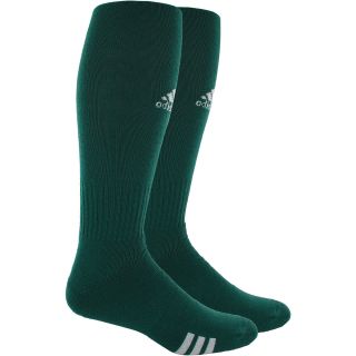 adidas Rivalry Field Socks   Size Small, Forest/white (5125382)