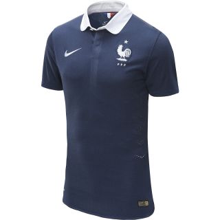 NIKE Mens 2014 France Home Match Soccer Jersey   Size Xl, Midnight