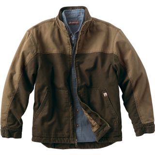 Dri Duck Horizon Jacket   Size Small, Tobacco/field Khaki (844217009193)