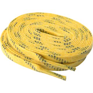 A&R Waxed USA HOCKEY Skate Laces   108 inch   Size 108, Yellow