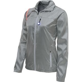 ASICS Womens Electro Jacket   Size Large, Frost