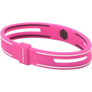 PHITEN S Pro Silicone Bracelet   Size 6.2, Lt.pink