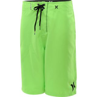 HURLEY Mens One & Only Boardshorts   Size 34, Neon Green