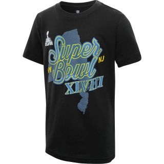 NFL Team Apparel Youth Super Bowl XLVIII State Script Short Sleeve T Shirt  
