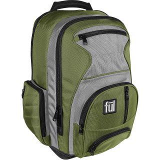 Ful Free Falln Laptop Daypack   Size 20x13x9, Military Green (876591002217)