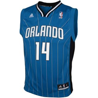 adidas Youth Orlando Magic Jameer Nelson Replica Road Jersey   Size Small, Blue