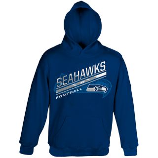 NFL Team Apparel Youth Seattle Seahawks Serious Business Pullover Hoody   Size