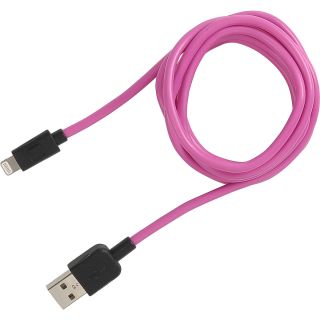 iHOME Charge and Sync Cable with Lightning Connector   iPhone and iPad, Pink