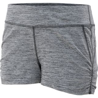 ASPIRE Womens Ruched Hot Shorts   Size Xl, Grey