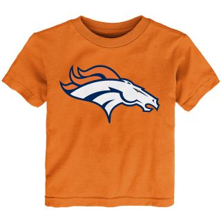 NFL Team Apparel Toddler Boys Denver Broncos Team Logo Short Sleeve T Shirt  