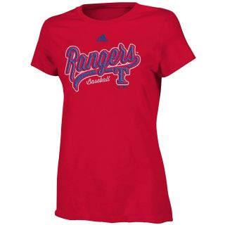 adidas Girls Texas Rangers Like Amazing Short Sleeve T Shirt   Size Medium