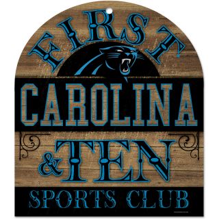 Wincraft Carolina Panthers 10X11 Club Wood Sign (91131012)