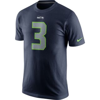 NIKE Mens Seattle Seahawks Russell Wilson Player Pride Name And Number T Shirt