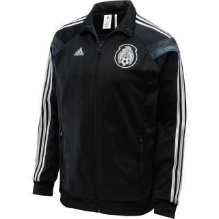 adidas Mens Mexico Anthem Full Zip Track Top   Size Large, Black