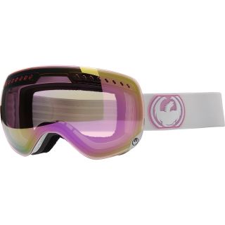DRAGON Advanced Projects XS Snow Goggles, White/pink
