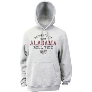 Classic Mens Alabama Crimson Tide Hooded Sweatshirt   Oxford   Size Large,