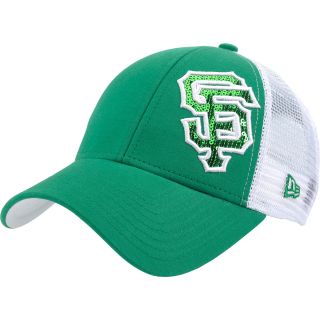 NEW ERA Womens San Francisco Giants St. Patricks Day Sequin Shimmer 9FORTY