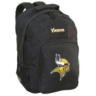Concept One Minnesota Vikings Southpaw Heavy Duty Logo Applique Black Backpack