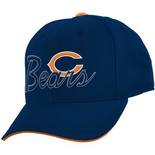 NFL Team Apparel Youth Chicago Bears Structured Adjustable Cap   Size Youth