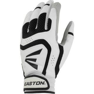 EASTON VRS Icon Adult Batting Gloves   Size Medium, White/black