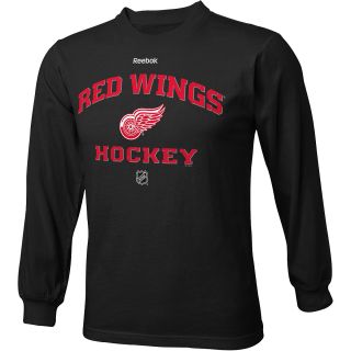 REEBOK Youth Detroit Red Wings Authentic Predecessor Alternate Color HD Long 