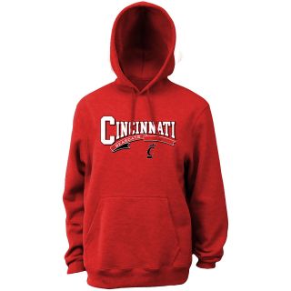 Classic Mens Cincinnati Bearcats Hooded Sweatshirt   Red   Size Small,