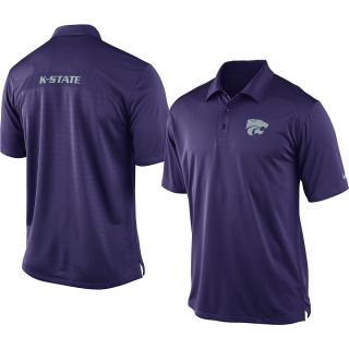 NIKE Mens Kansas State Wildcats Dri FIT Coaches Polo   Size Medium, New Orchid