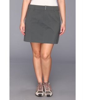 Columbia Plus Size Saturday Trail Skirt Womens Skirt (Gray)