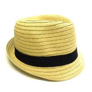 Kc Signatures Kc Signatures Womens Classic Beige Straw Fedora Hat Beige Size One Size Fits Most