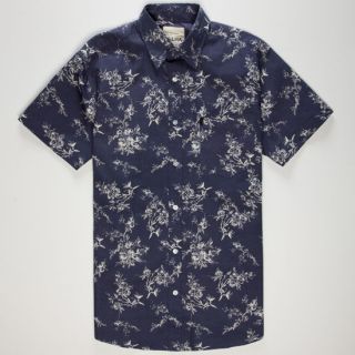 Colonial Mens Shirt Navy In Sizes Medium, X Large, Xx Large, Large, Small